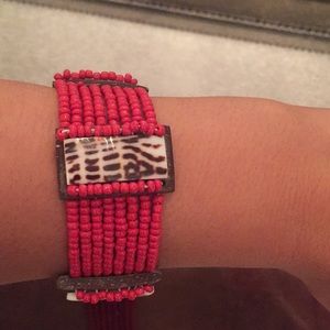Brazilian coral bracelet